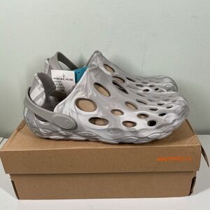 MERRELL Hydro Moc‎ Paloma Clog Sandal Men Sz 9 Gray Waterproof J003747 Gorpcore